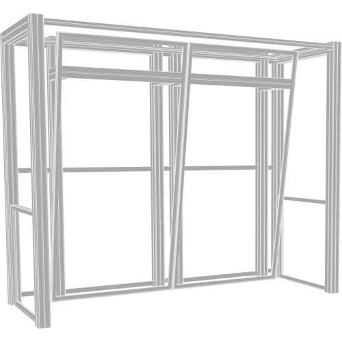 HYBRID PRO MODULAR DISPLAY KIT04 10×10 Frame