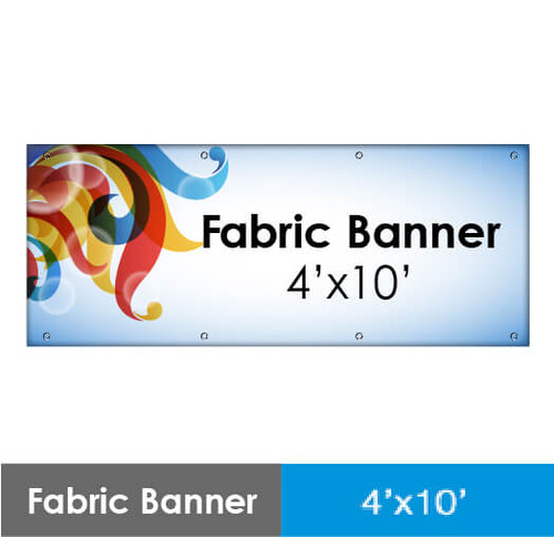 Fabric Banner 4'x10'