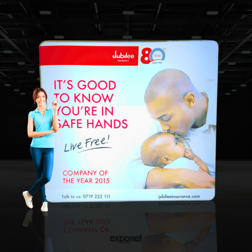 WallBox 8'x8' LED Backlit Display