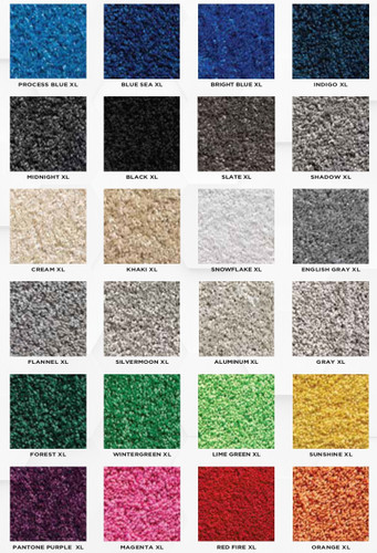 XL Carpet Color Options