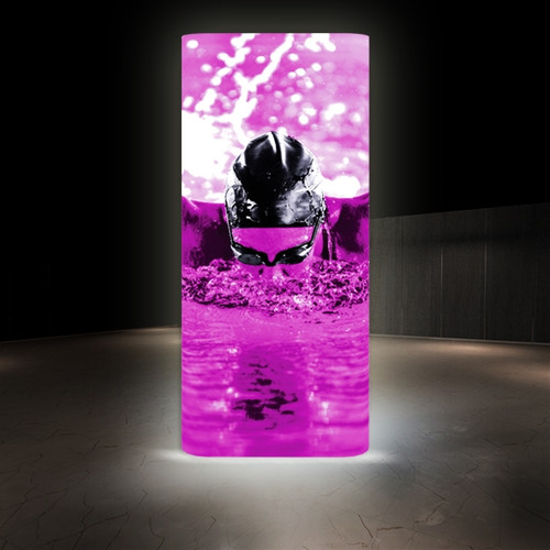 Formulate Backlit Banner Display