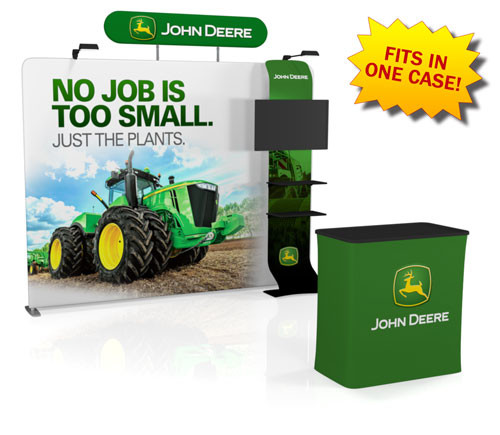 10ft QuickZip MAX Straight Fabric Display