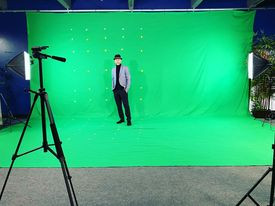 20x20ft Green Screen Fabric Banner