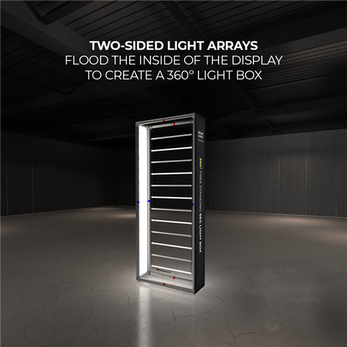 WAVELIGHT® CASONARA SEG LIGHT BOX DISPLAY FRAME - 4FT