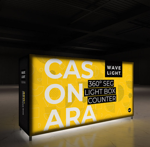 6ft WAVELIGHT® CASONARA BACKLIT COUNTER 200M