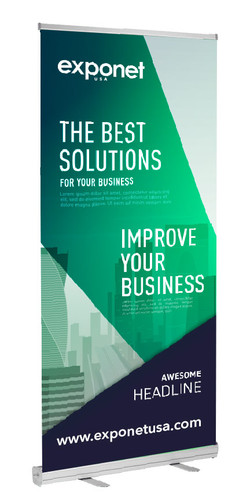 48"x81" Econo Banner Stand