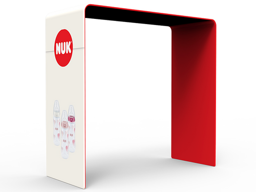 12x10ft Wallbox Slim Fabric Arch Display