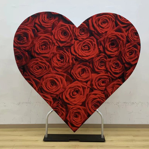 7ft EZ Fab Heart Display