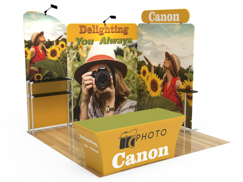 10ft QuickZip U Fabric Display Package (10EMU)