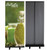 33 inch black econoroll banner stand