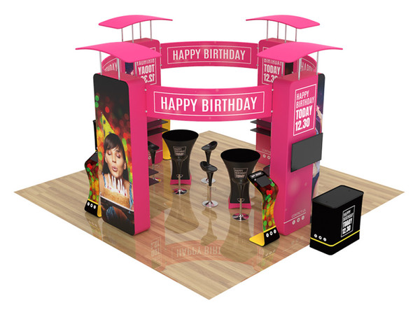 20X20ft Expo Merchandiser A Fabric Display Package (2020EMA)