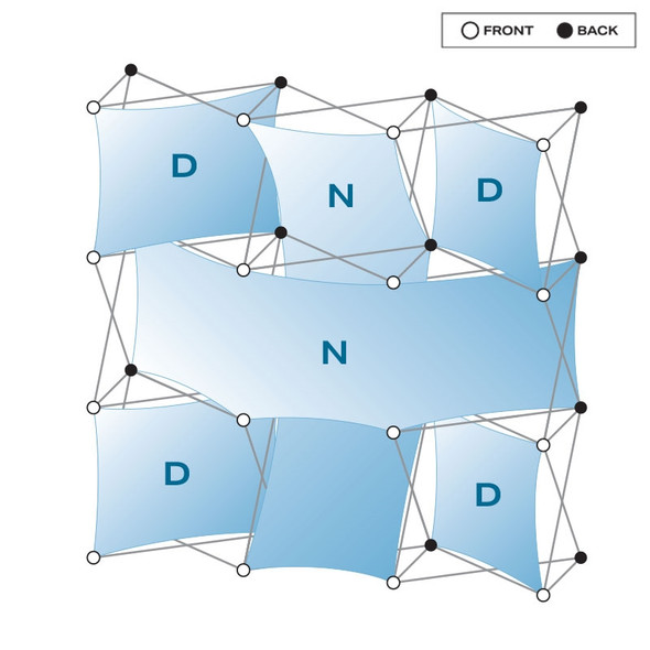 3D Snap 3x3 Bravo Display