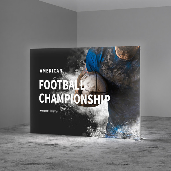 10ft Lumi Backlit SEG Fabric Display