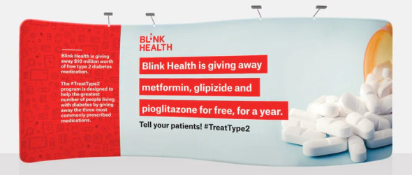 20ft Serpentine EZ Tube Display