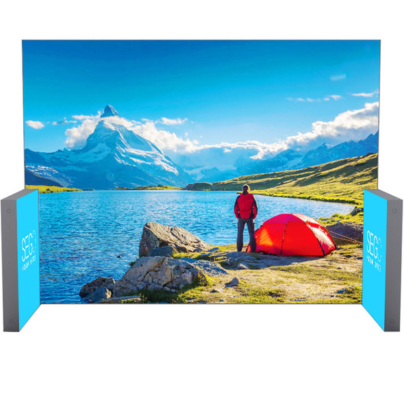 10ft SEGO Modular Double-Sided Lightbox Display Configuration E