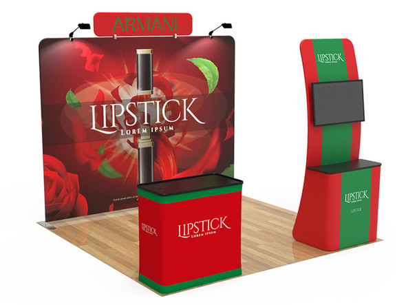 10ft Expo Merchandiser 27 Fabric Display Package (10EM27)