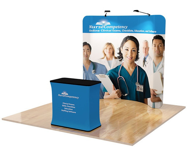 8ft Curved EZ Tube Display