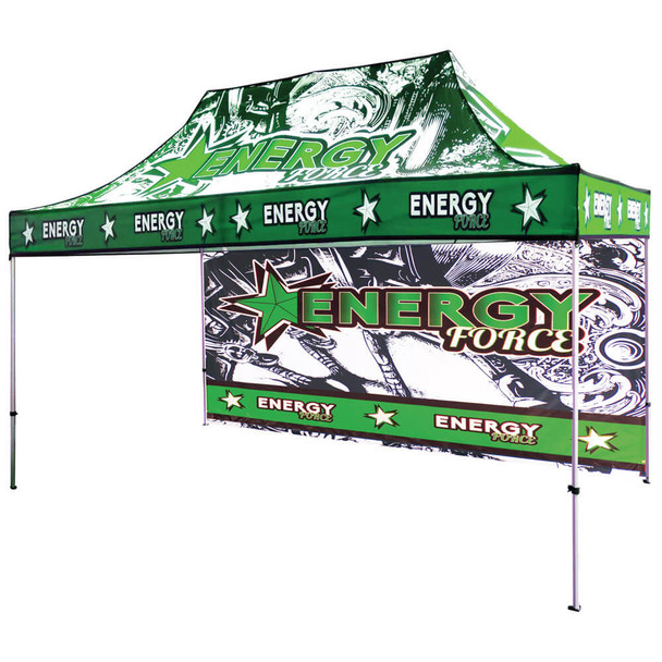 15ft Expo Event Tent with back wall