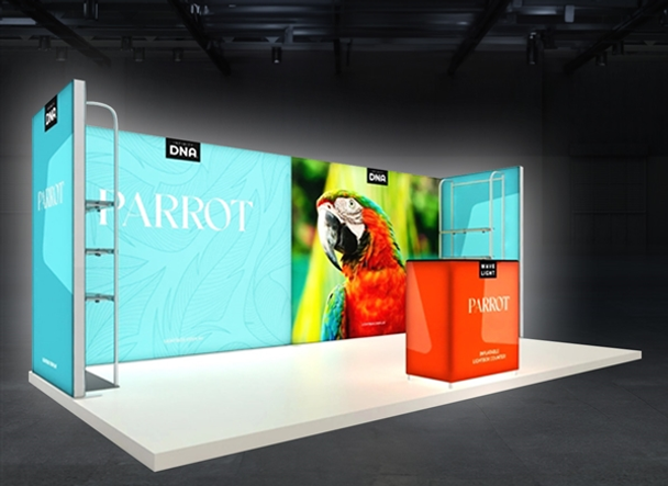 Parrot - 10x20' Inline Backlit Display