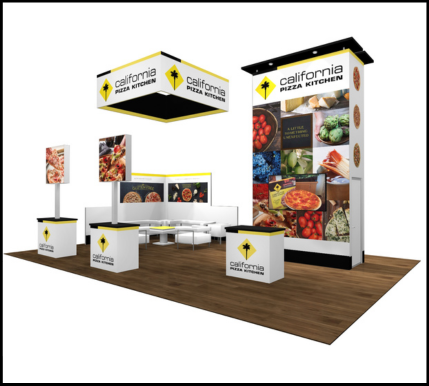 custom modular exhibit display rentals