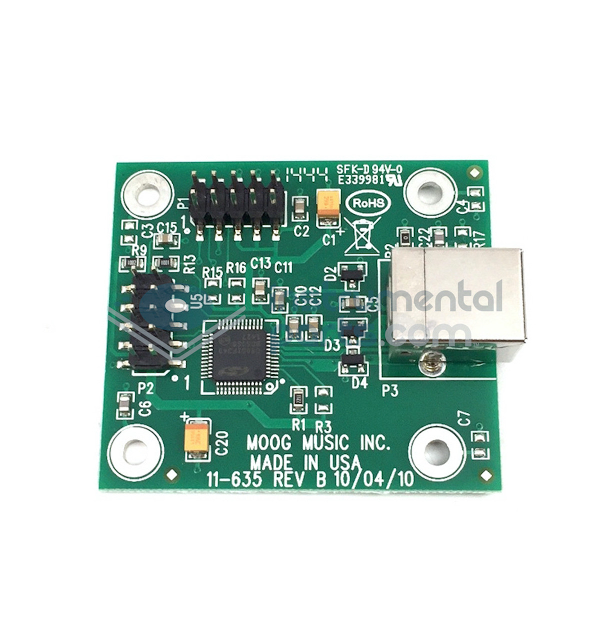 Slim USB PCB - Moog Slim Fatty - Spare Parts - BRD-10-011-635