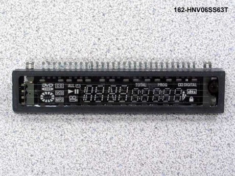 VFD Display - DVD01 - ALL NUMARK SPARE PARTS - 162-HNV06SS63T