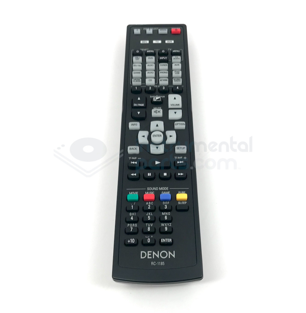 Remote Control RC-1185 AVRX4000 - Denon Pro - 30701013600AD