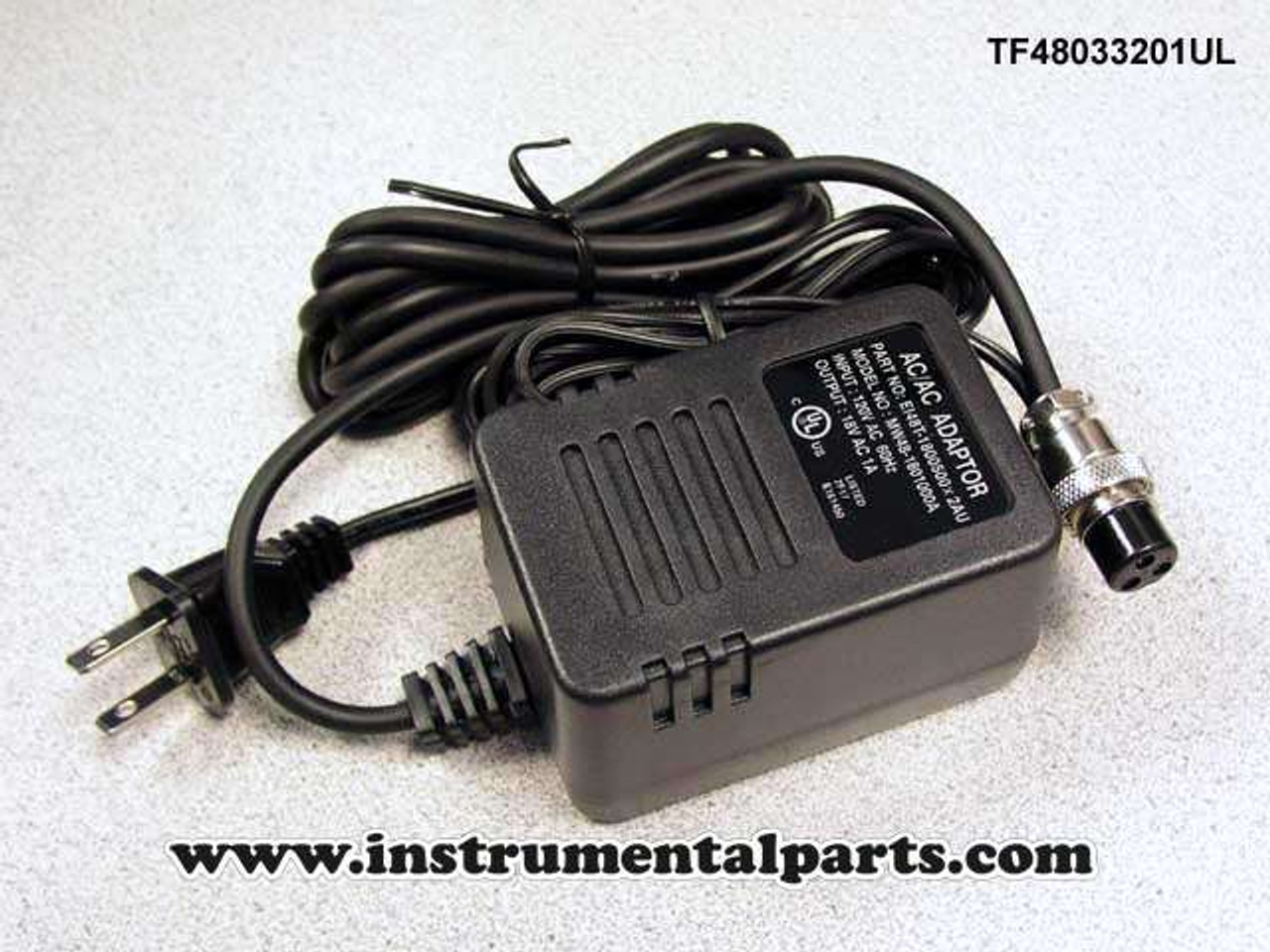 Power Adapter, 18*2VAC @ 500*2mA, 110V - Alesis Multimix 8 USB / MMX8 USB  Spare Parts (Not 2.0) - TF48033201UL