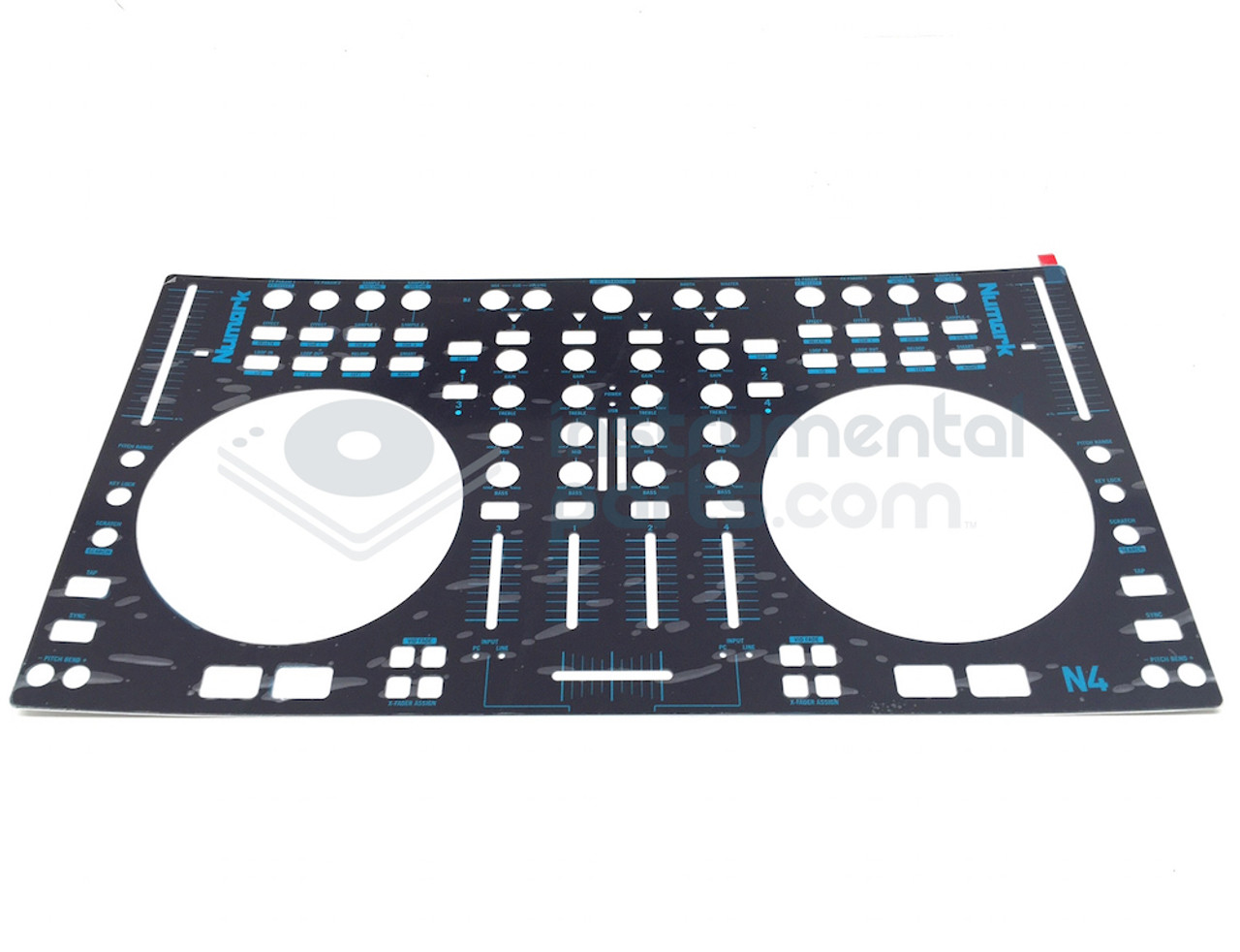 Numark N4 Top Panel Plate ( Casing ) - Numark N4 Spare Parts