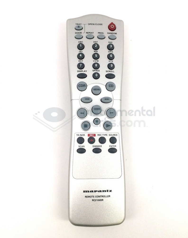 RC-2100 DR - MARANTZ - CDR510 - REMOTE CONTROL - Marantz CDR510