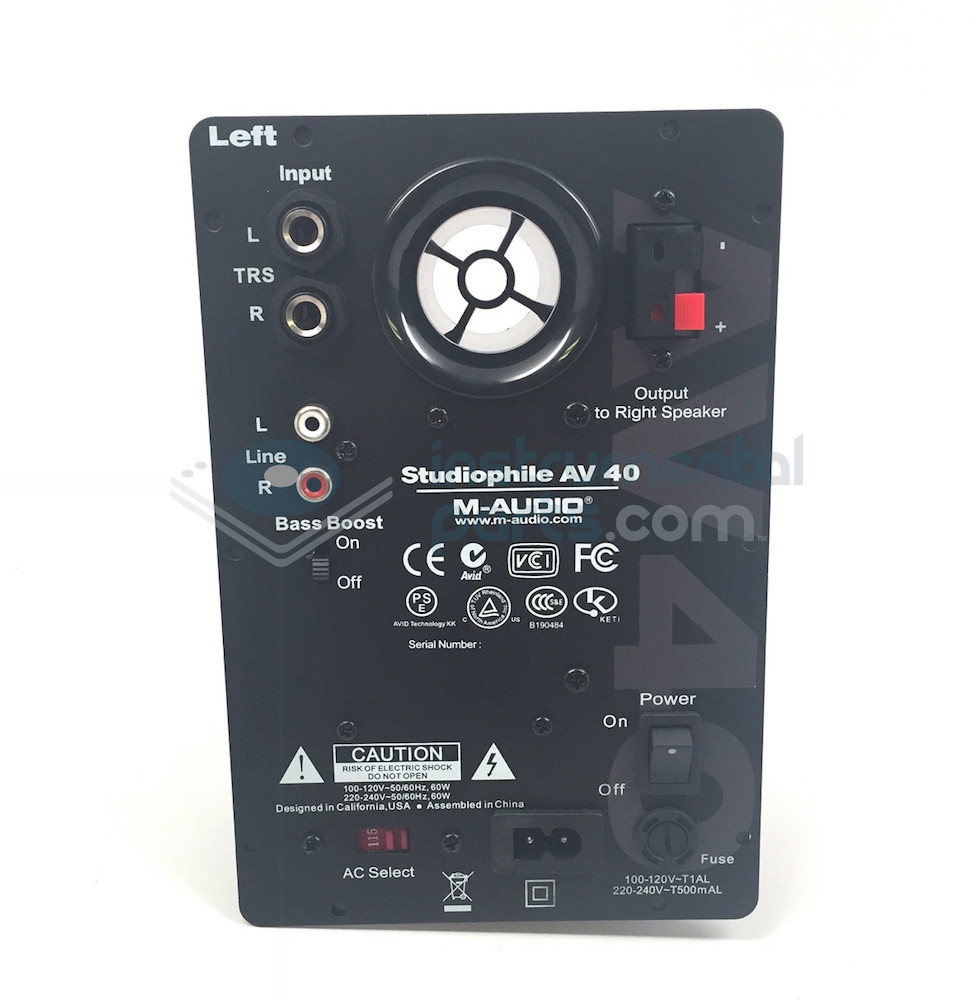 Spare AV40 AMP - M AUDIO - ALL M-Audio Spare Parts - MA90055235400