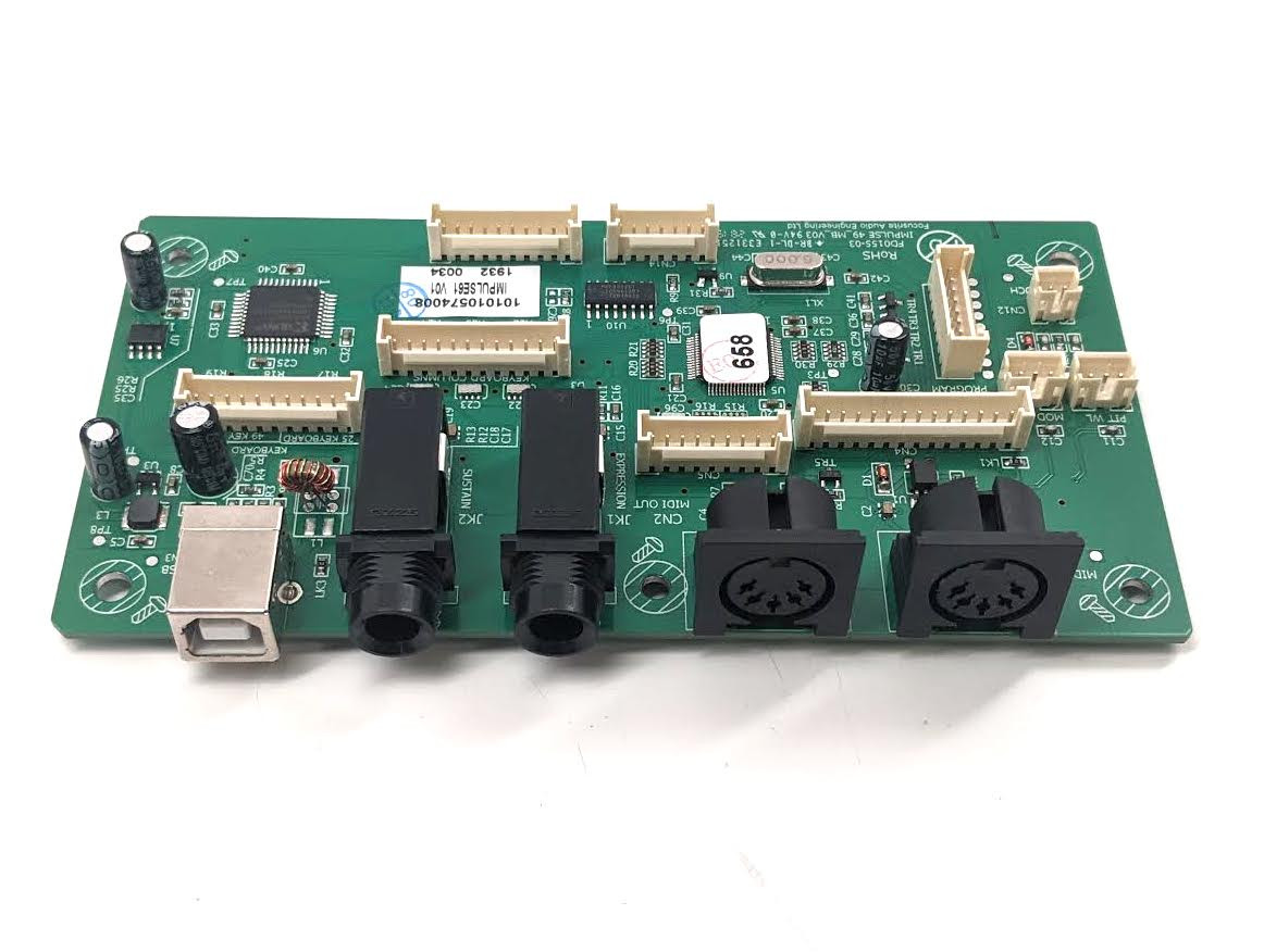 MAIN PCB ASSY REPLACES AMS-101010574004 - Focusrite Spare Parts