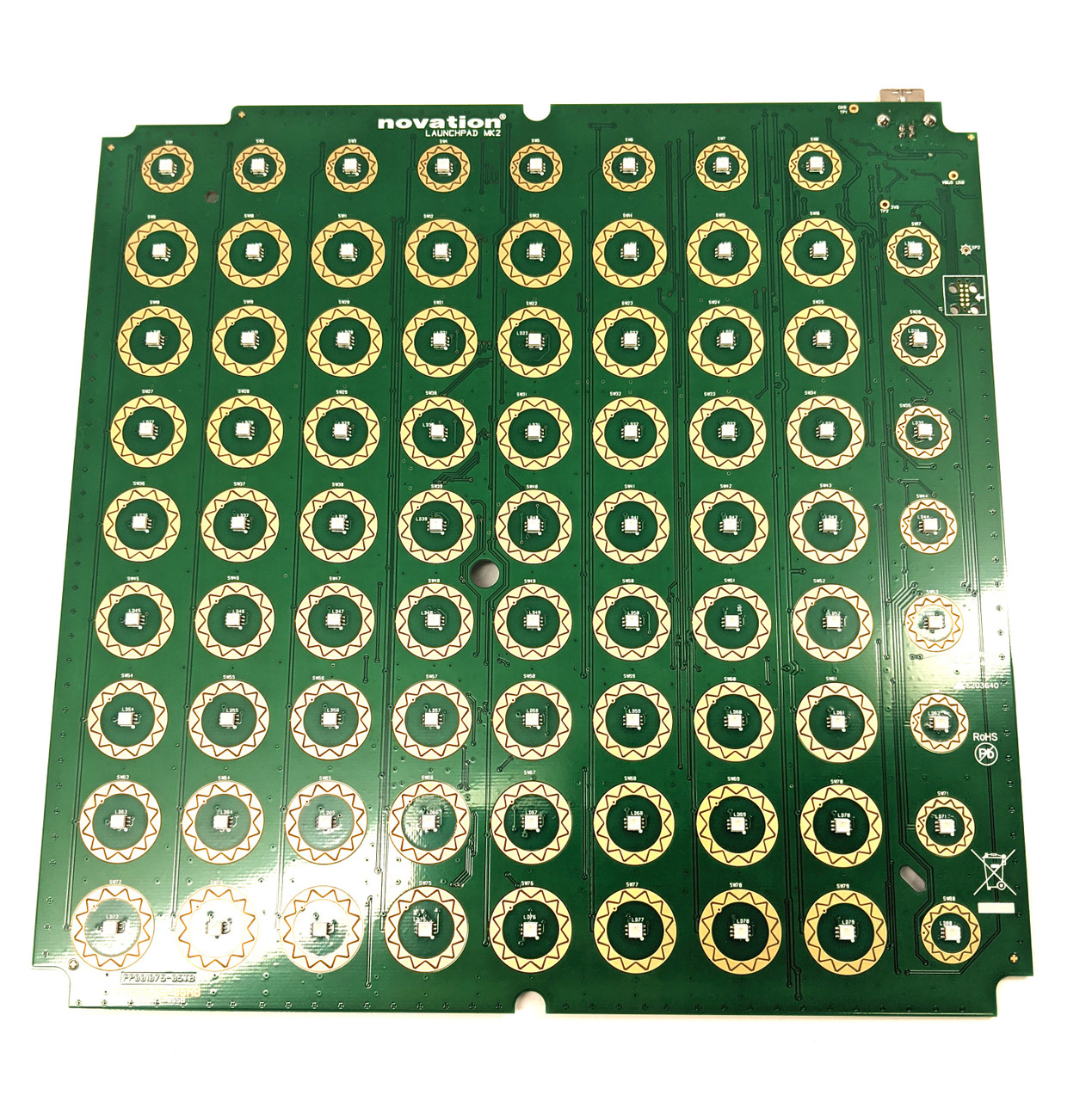 MAIN MIDI PCB BOARD - NOVATION - LAUNCHPAD 61 - AMS-FFFB001096