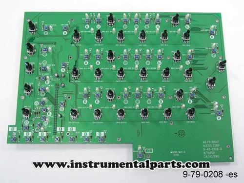 PCB, LEFT FRONT PANEL - A6 - Alesis A6 Andromeda Spare Parts - 9