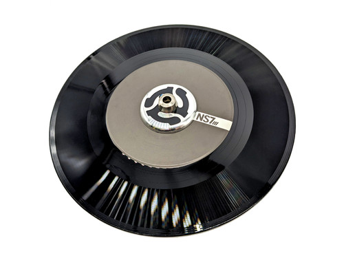 Numark HDX Clear Silver Fake Vinyl Record also fits CDX
