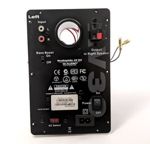 M-Audio AV30 ( AV 30 ) Spare Parts - M-Audio Parts