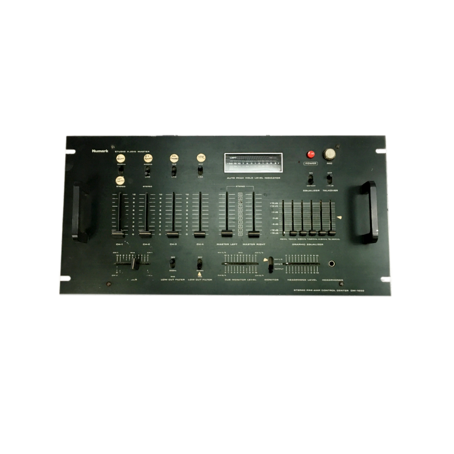 Numark DM1650 - Spare Parts