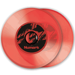 NUMARK NS7 / V7 RED REPLACEMENT VINYL (PAIR)