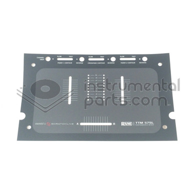 Lexan Bottom Portion Faceplate - RANE TTM57SL (1st GEN) RANE - Rane TTM ...