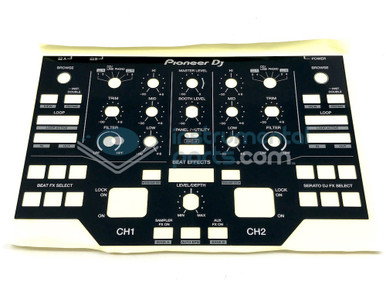 Top Panel (Upper) - Pioneer DJM-S9 ( DJM S9 ) Spare Parts - DNK6437