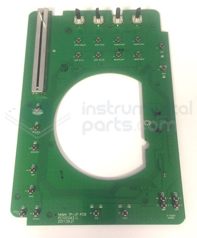 TP-LP PCB Board Assembly Top Left N4 - Numark N4 Spare Parts