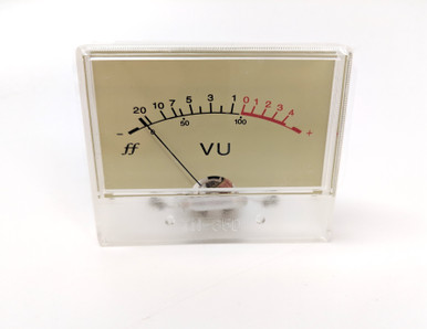 VU METER WITH LAMP/FF SCA 1 REPLACES 0070060000022-0000001 - AMS-MISC001123