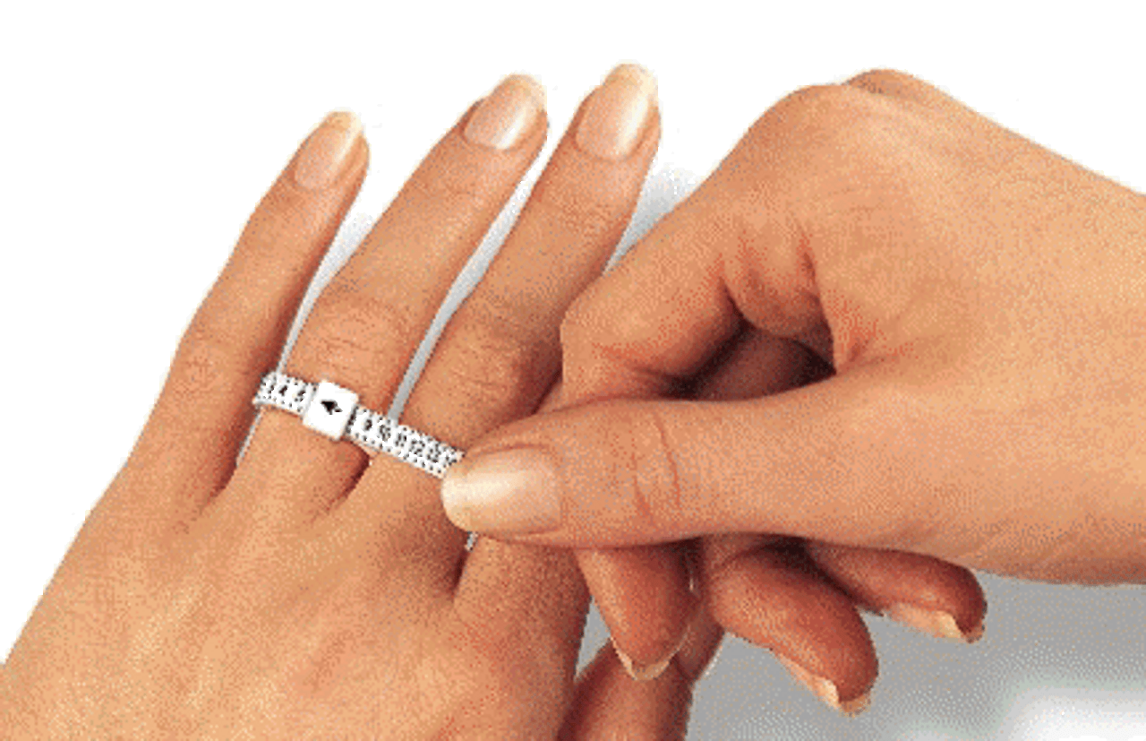 Ring Sizer Disposable Ring Sizer Multi-Sizer Adjustable Finger Gauge  Reusable Ring Sizer Multisizer Ring Measurer