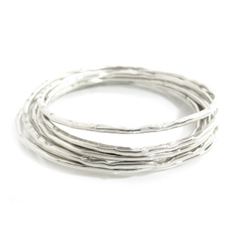 sterling silver bangle set sterling silver bangle set