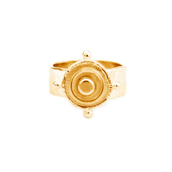 wide hammered gold ring wide hammered gold ring
