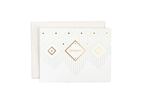 Congratulations greeting card Congratulations greeting card