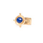 lapis lazuli statement ring gold