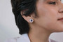Silver Amethyst Medallion Stud Earrings Silver Amethyst Medallion Stud Earrings