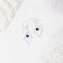 silver lapis earrings silver lapis earrings