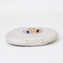 Silver Lapis Iota Stacking Ring Silver Lapis Iota Stacking Ring